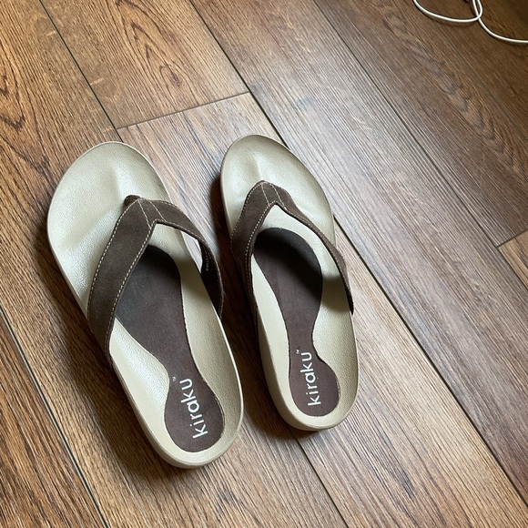 Kiraku Sandals Womens  Flip Flop Slip On  78571 Size 9 - Picture 2 of 8